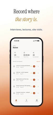 Skriptr - Voice to Notes Screenshot 6 of 6