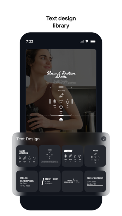 CCreation - Gym Video Editor iPhone screenshot
