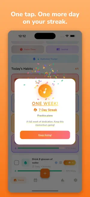 Habit Tracker & Streak: Gabby screenshot 2