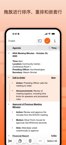 OmniOutliner 6 screenshot