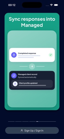 Managed Forms screenshot
