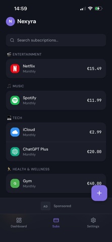 Nexyra screenshot
