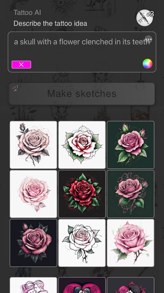 #3. Tattoo Lt - sketch ideas (iOS) بواسطة: Iaroslav Mironov