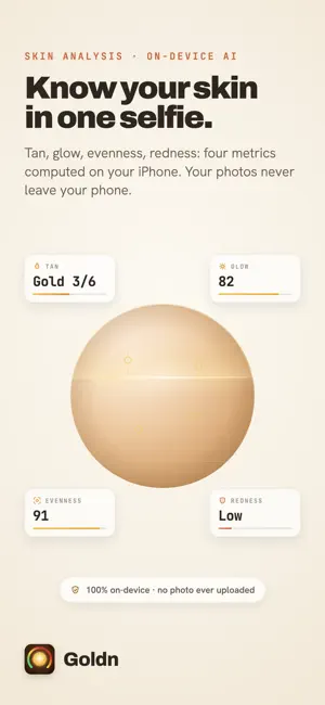 Goldn - Tan & UV Tracker screenshot 4