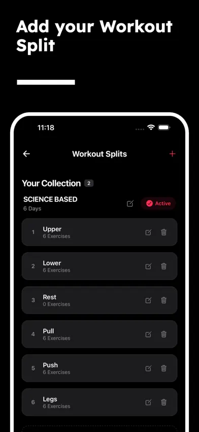 Lift Card - Social Fitness App screenshot 4