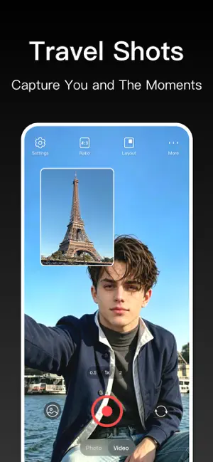 BiCam - Front & Back Camera screenshot 3