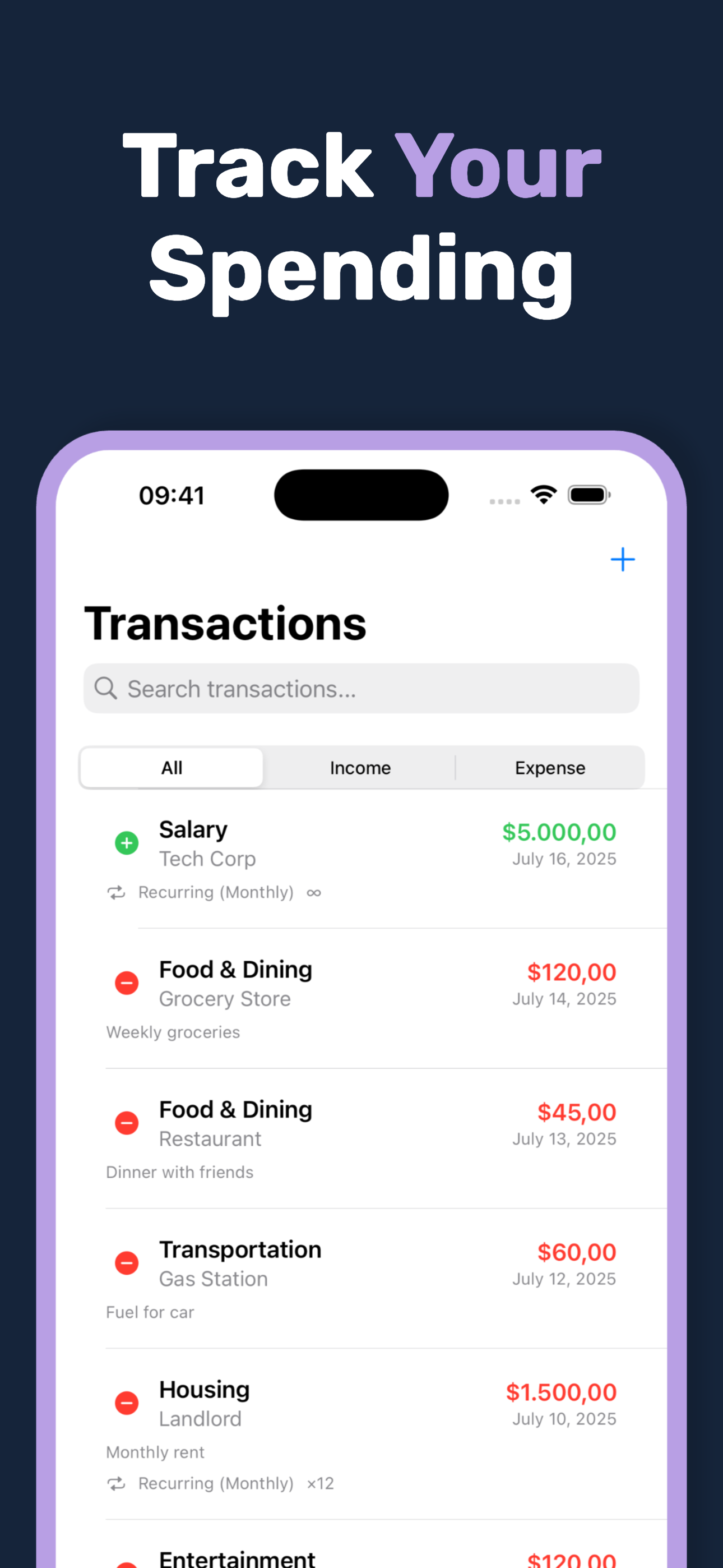 BudgetCheck: Finance Tracker