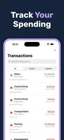 BudgetCheck: Finance Tracker Screenshot 3 of 6