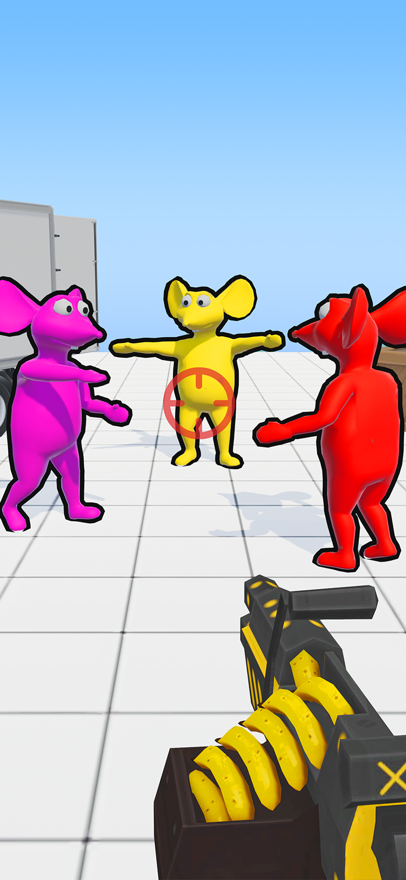 Mouse Punch Rubber Arm & Shoot screenshot 4