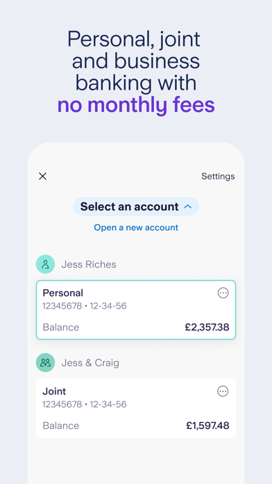 Screenshot #3 pour Starling Bank - Mobile Banking