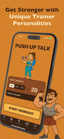 Push-up Talk Screenshot 1 of 9