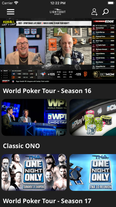 Lights Out Sports TV Screenshot