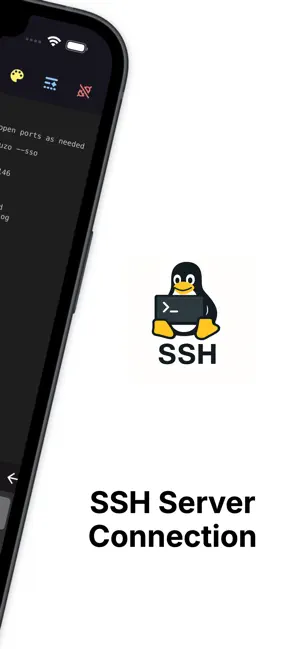SSH - iPhone screenshot 2