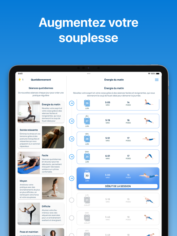 Screenshot #6 pour 5 Minutes de Yoga