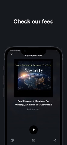 sagacityradio.com screenshot