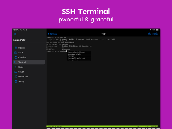 NeoServer - Docker·SSH·SFTPのおすすめ画像3
