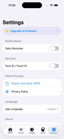 MindMirror: Voice Journal screenshot