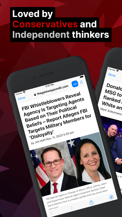 Conservative News iPhone screenshot 7 - News app