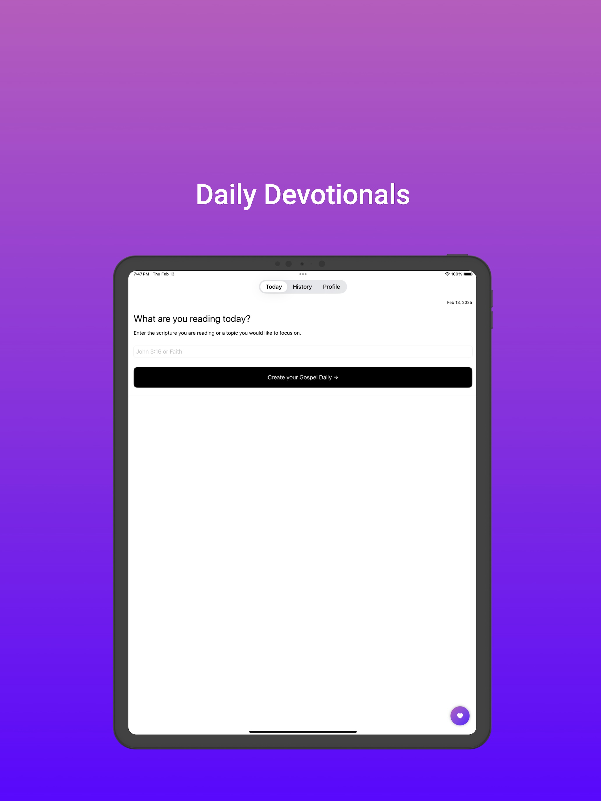 Gospel Daily: Devotionals