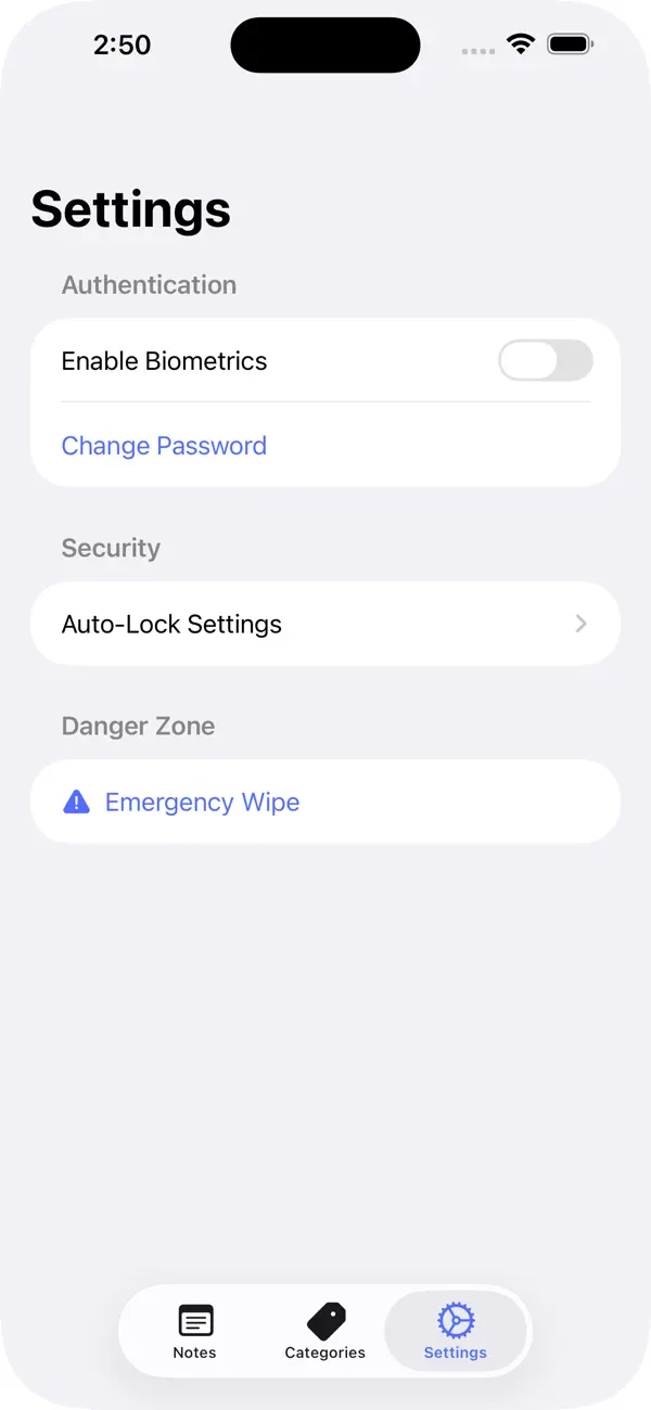 #6. NoteCrypt: Encrypted Notes (iOS) Podle: Harshad Jadav