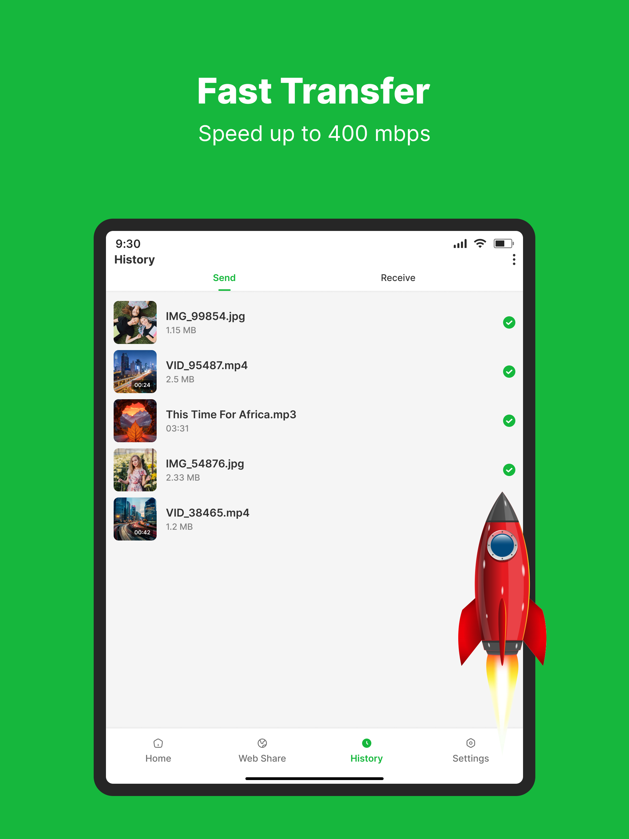 File Sharing - InShare Files screenshot 10