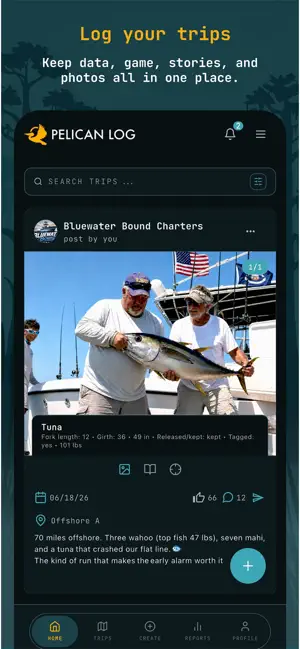 Pelican Log screenshot 1