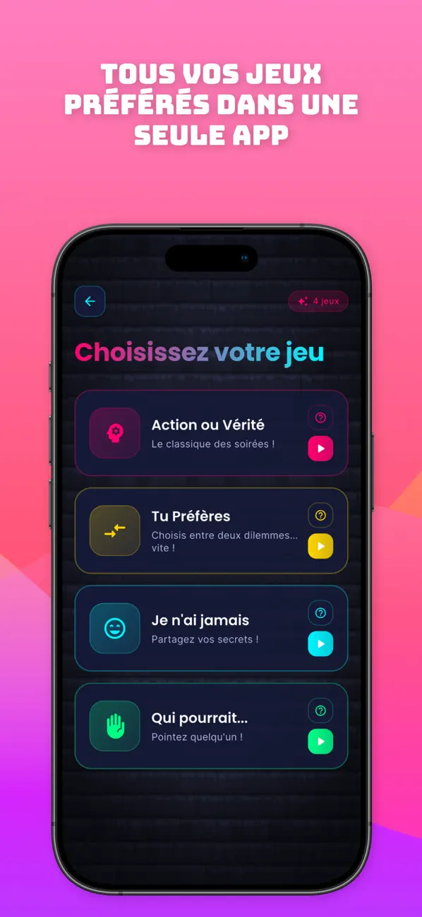 Screenshot #2 pour HappyHour - Jeux de soirée