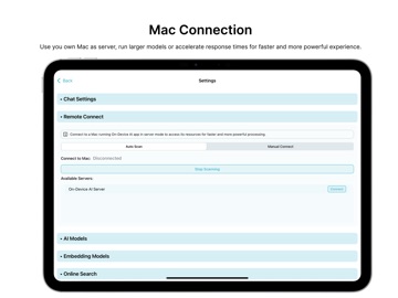 On-Device AI: Private Suite iPad screenshot