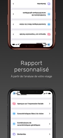 Origine & ethnie : Face DNA iPhone screenshot 5