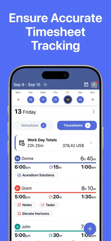 Time sheet - Employee Link screenshot 4 of 9