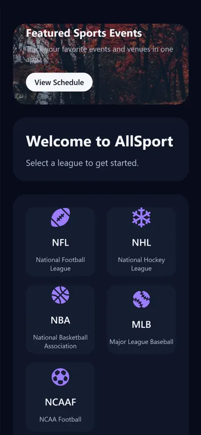 Dofu Dark: Live Sports Stats screenshot 1