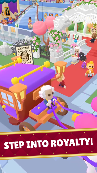 Idle Royal Stories Tycoon Game Screenshot