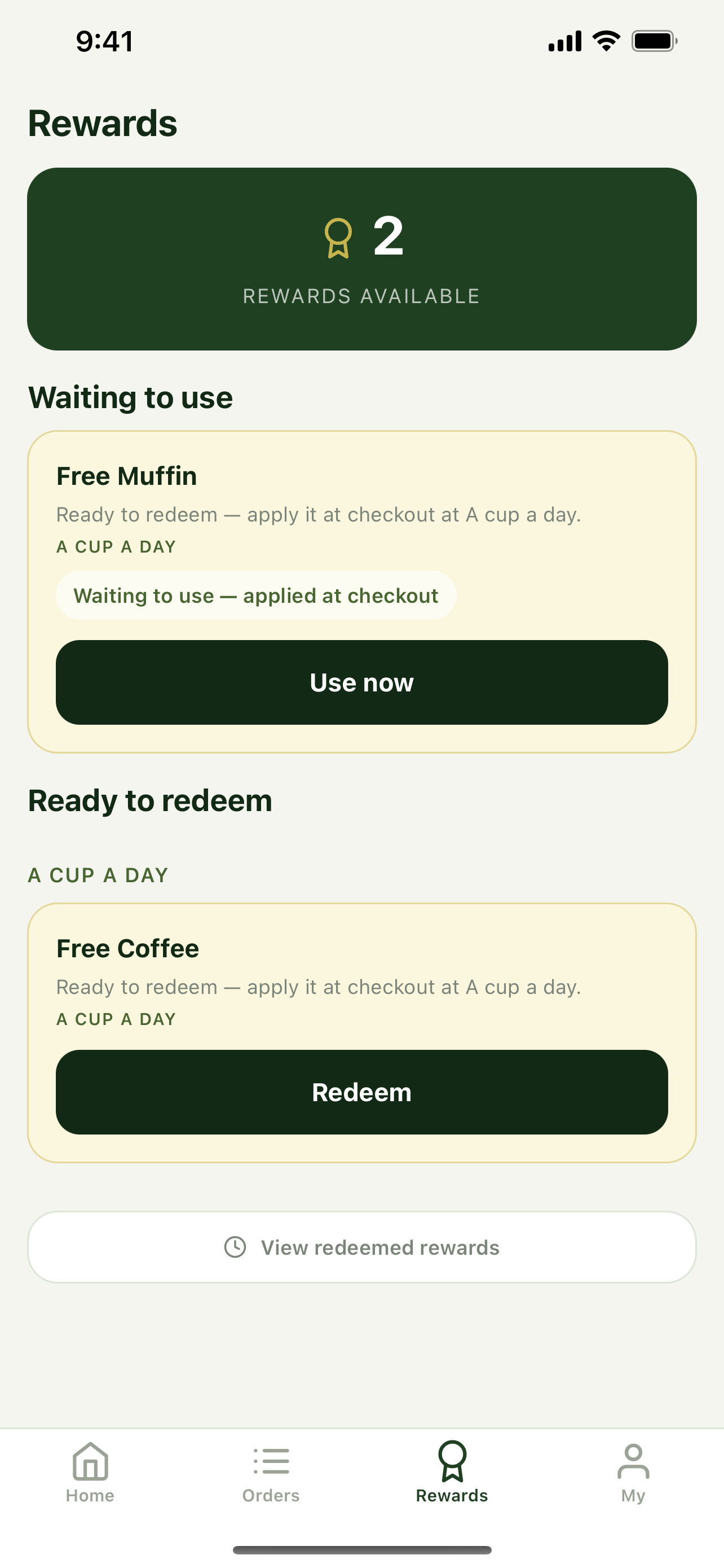 PerkCup screenshot 3