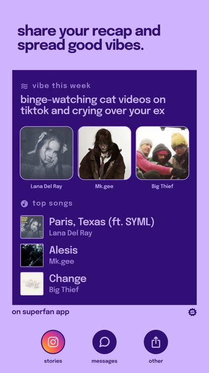 Superfan, the social music app screenshot-3