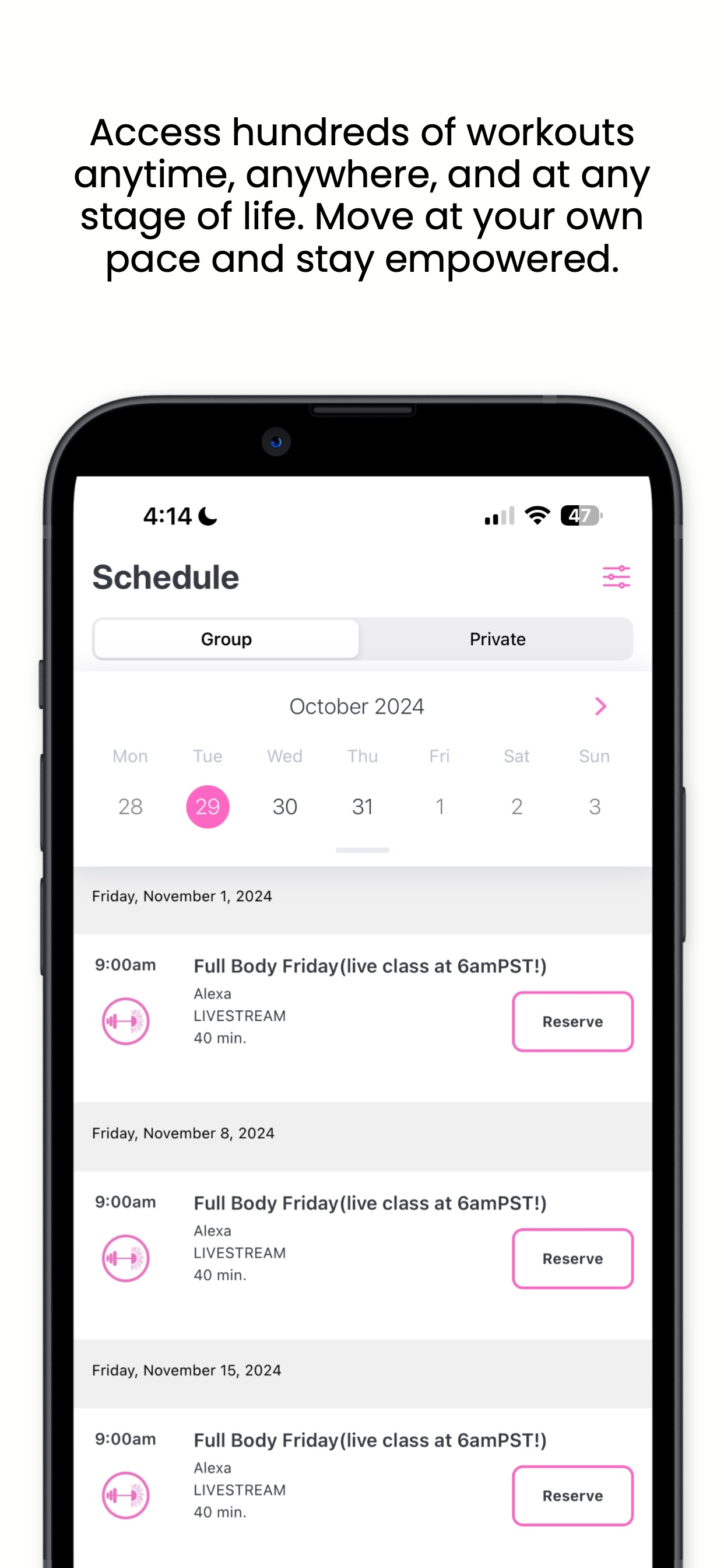 Sweat with AGF screenshot 3