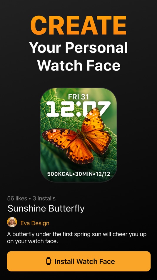 #4. Watch Faces & Widgets Gallery (iOS) Podle: Watch Faces Gallery Club
