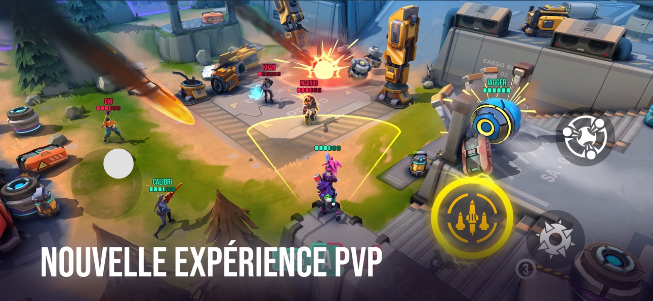 Ricochet Squad: PvP Shooter iOS Mod IPA screenshot 2 - iOS game interface