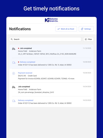 App screenshot