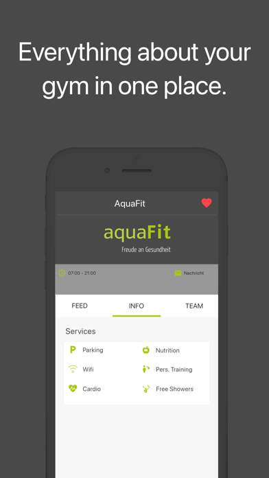 AquaFit - Freude an Gesundheit Screenshot