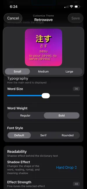 Daily Japanese Widget screenshot 3