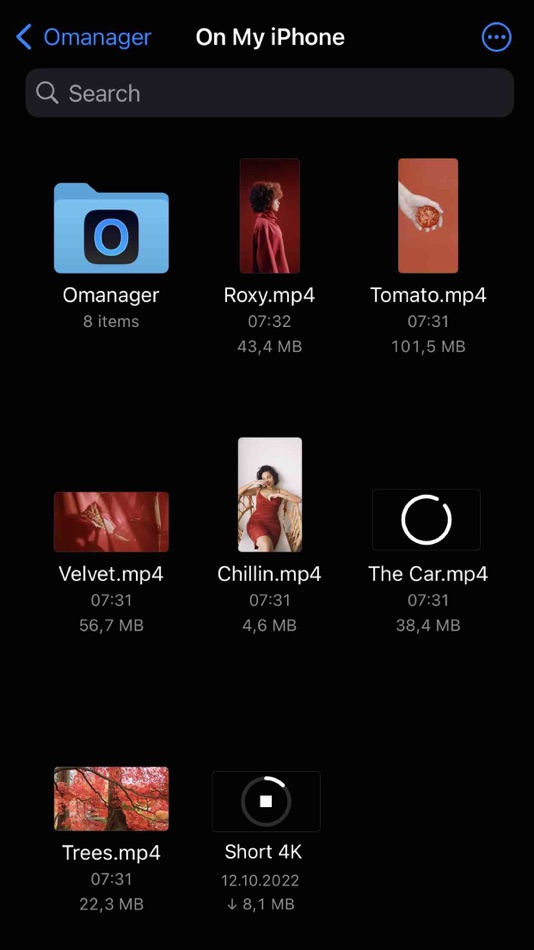 #1. Omanager - Video for Files (iOS) 게시자: Dmanager