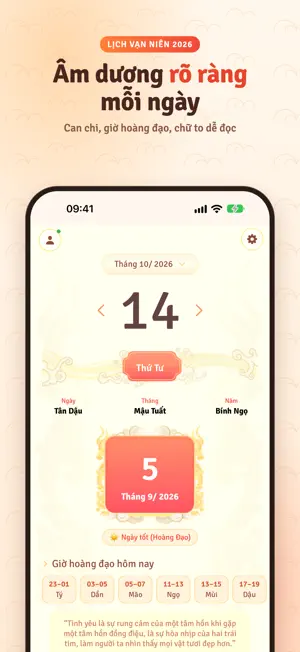 Lịch Vạn Niên 2026 Lịch Âm screenshot 1