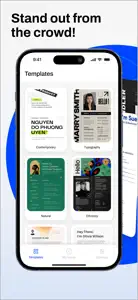 Resume PDF: Template Builder screenshot #3 for iPhone