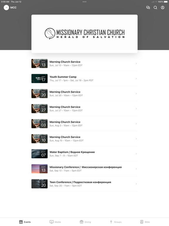 Herald of Salvation iPad screenshot 1 - Education app