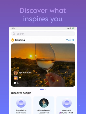 Aycoro iPad screenshot