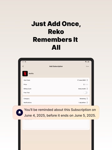 App screenshot