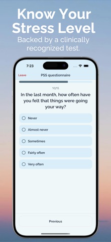 Handflow - Stress Relief Guide iPhone screenshot
