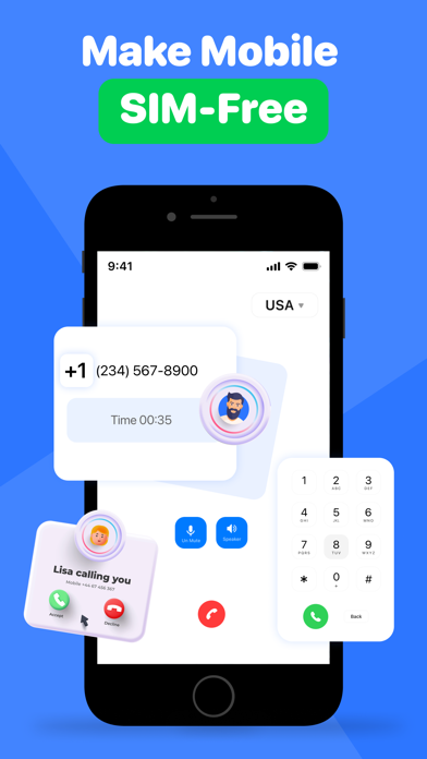 Second Phone Number - 2 line Screenshot