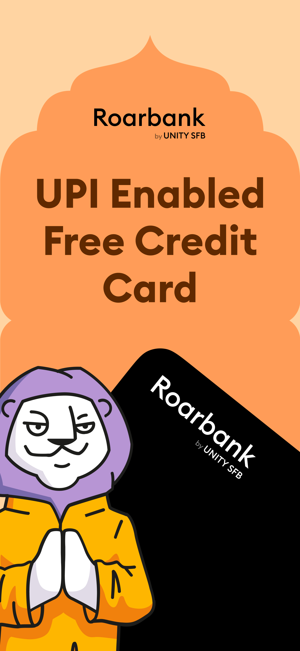 Roarbank: Credit Card & UPI