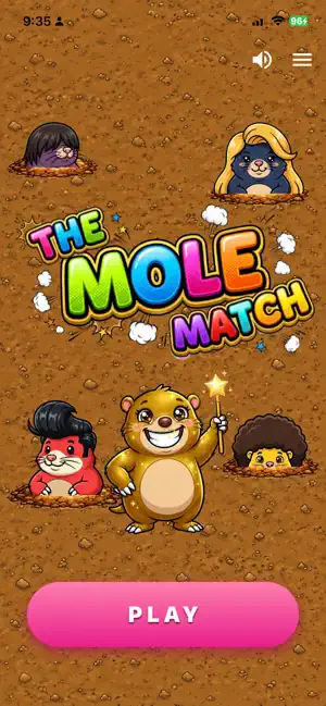 THE MOLE MATCH: Memory Puzzle screenshot 1